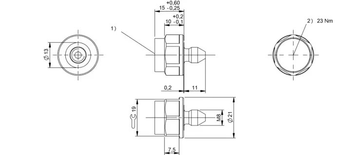 RFID метки транспондеры Balluff BIS01AP