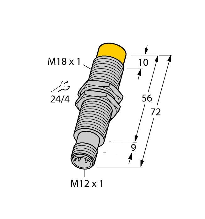Индуктивные датчики расстояния TURCK NI8-M18E-LIU-H1141
