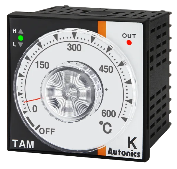 Температурные контроллеры с аналоговой круговой шкалой Autonics TAM-B4SK6C