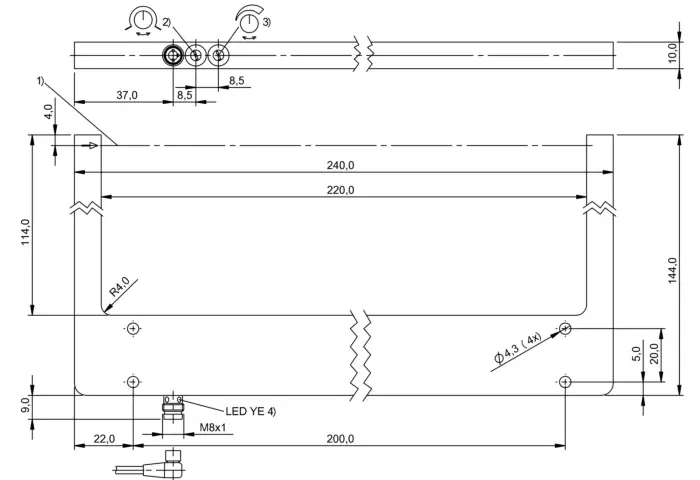 Вилочные датчики Balluff BGL0012