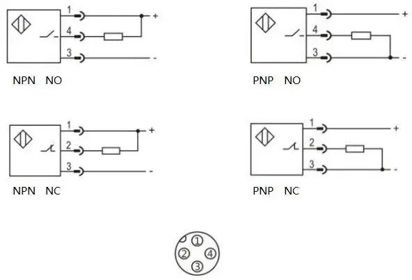 Индуктивные датчики LANBAO LR12XBF02DPOW-E2