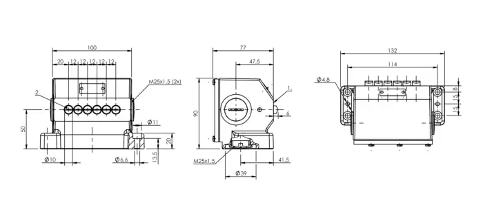 Блочные кулачковые выключатели Balluff BNS025P