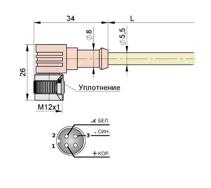 Разъемы для датчиков Мега-К B170