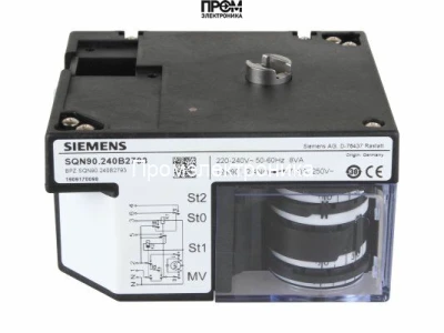Сервопривод воздушной заслонки Siemens SQN90.240B2793