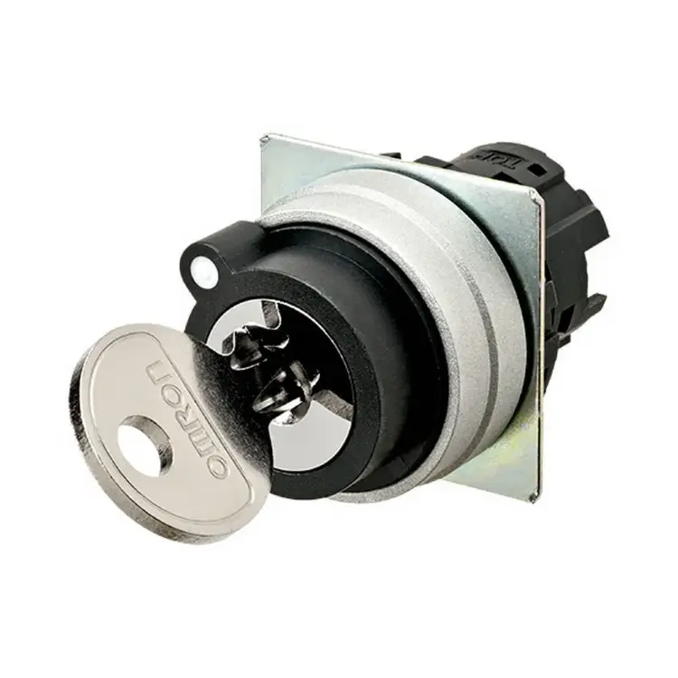 Селекторные переключатели с ключом Omron A22NZ-2MM-01BA