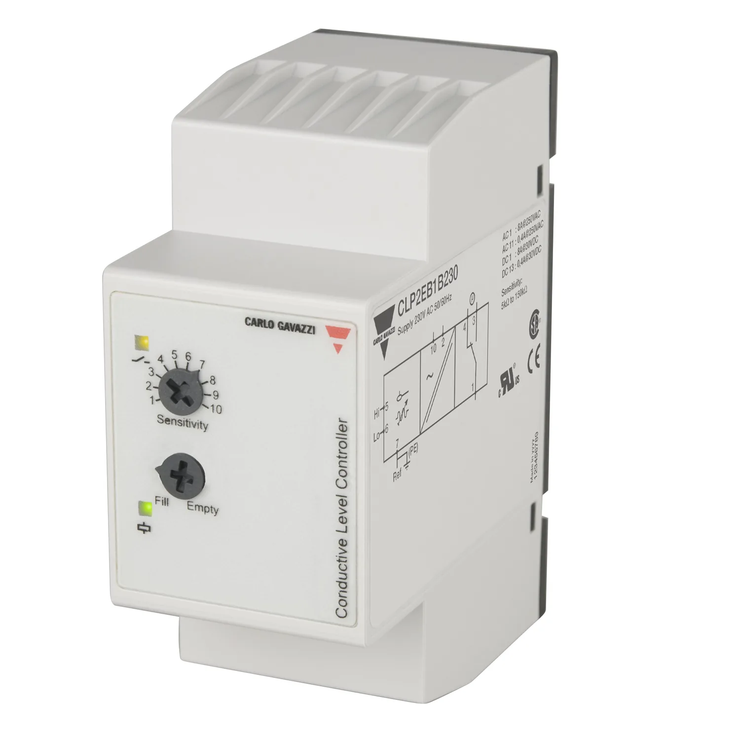 Реле контроля уровня жидкости Carlo Gavazzi CLP2EB1B230